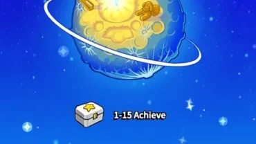 Navigating the main menu in Star Hero Story.