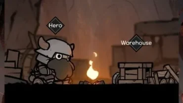Navigating the main menu in UnderDark.