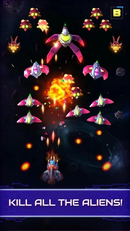 Neonverse gameplay on an Android device