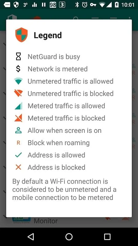 NetGuard MOD APK gratis untuk Android