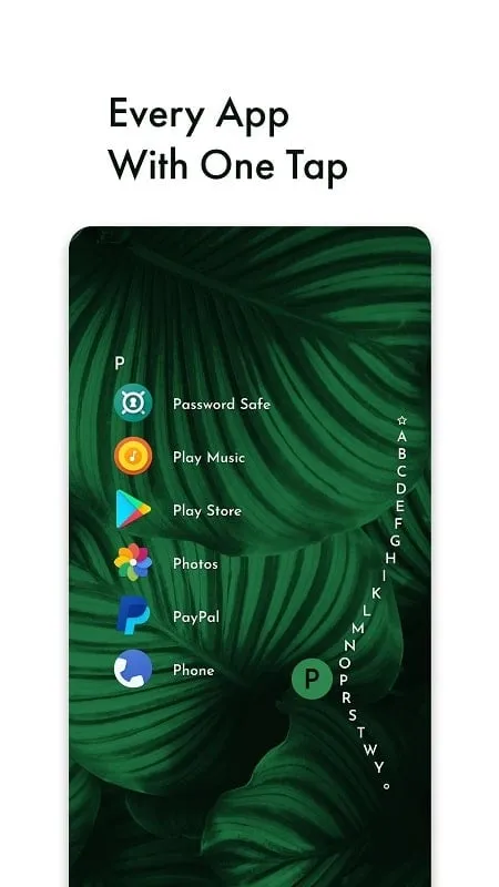 Niagara Launcher mod settings menu