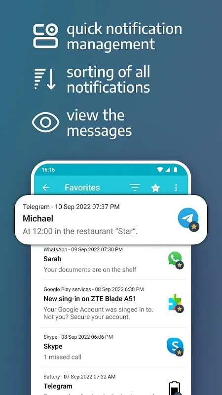 Tải xuống Notification History Log mod apk