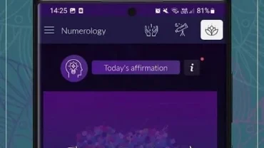 Numerology Rediscover Yourself mod interface showing premium features