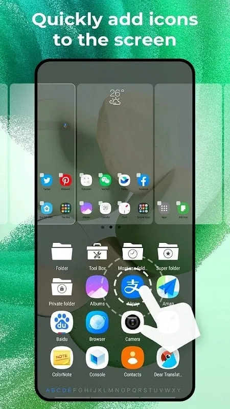 Visão geral dos recursos do MOD do One S10 Launcher