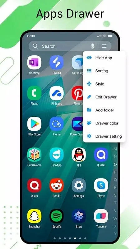 One S24 Launcher mod apk tải về