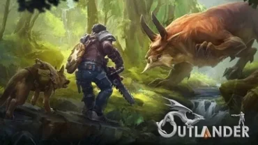 Outlander Fantasy Survival main screen.