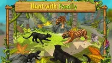 Panther Family Sim Online mod