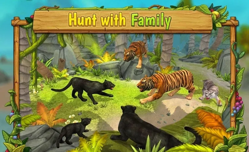 Panther Family Sim Online mod