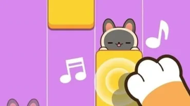 Piano Cat Tiles Room Design mod