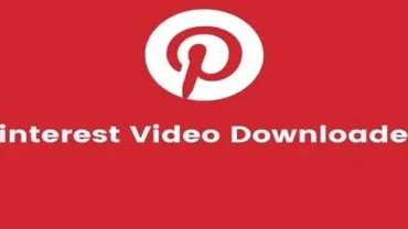 Pinterest Video Downloader mod interface showing premium features