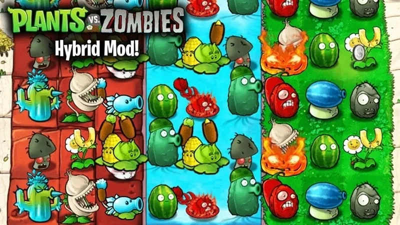 Plants vs Zombies Hybrid gameplay.