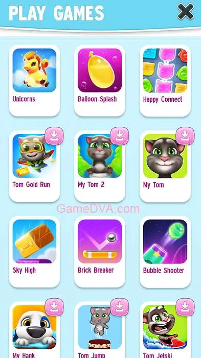 Play Games với nhiều trò chơi vui