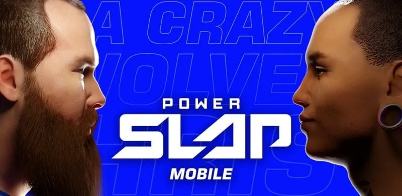 Power Slap game screen showing the main character.