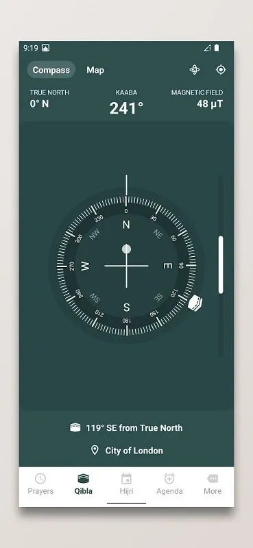 Prayer Times and Qibla mod apk 
