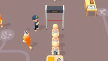 Prison Life screenshot showing the gameplay.