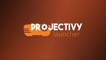 Projectivy Launcher mod interface showing premium features