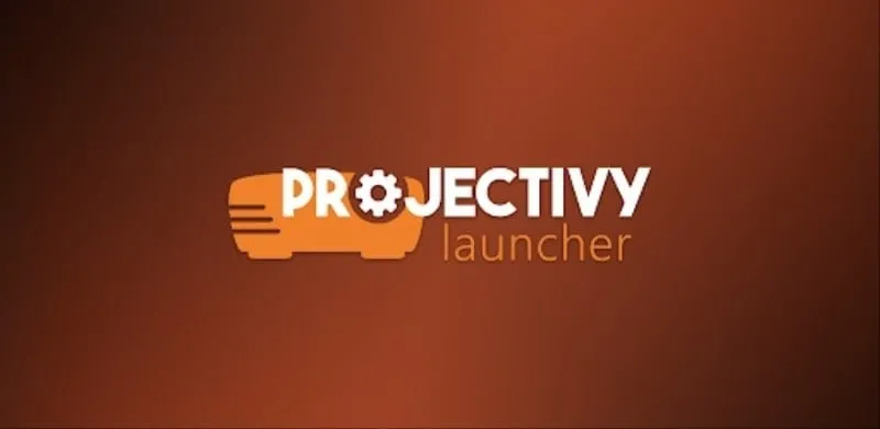 Projectivy Launcher mod interface showing premium features