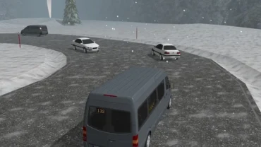 Public Transport Simulator screenshot showcasing the in-game environment.
