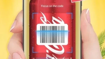 QR Code Barcode Scanner Read mod interface showing premium features