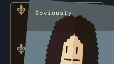 Queen on her throne in Reigns: Her Majesty.