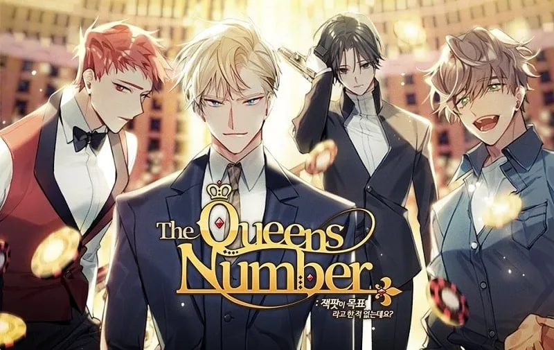 Queens Number Initial Game Screen