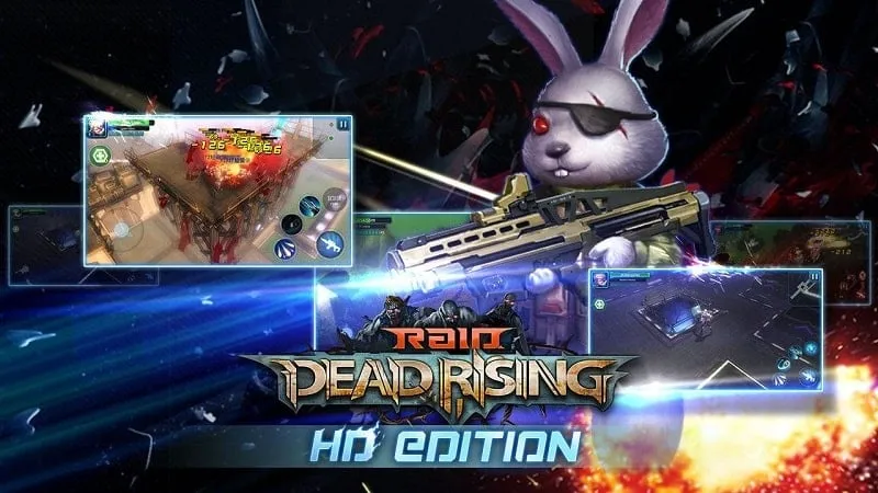 Raid: Dead Rising HD in-game screenshot showcasing character customization with unlimited resources.