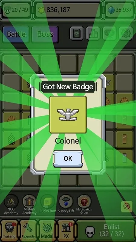 Raising Rank Insignia mod free