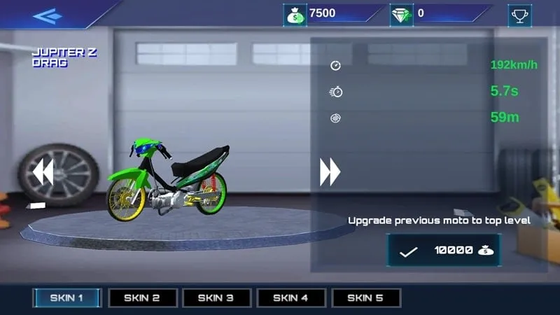 Real Drag Bike Racing Mod gameplay and features