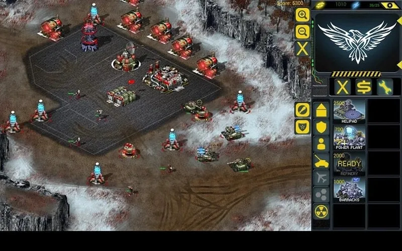 Redsun RTS Premium gameplay screenshot.