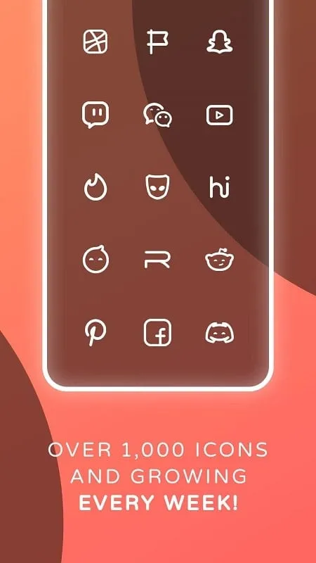 Reev Pro mod applying wallpapers and icons