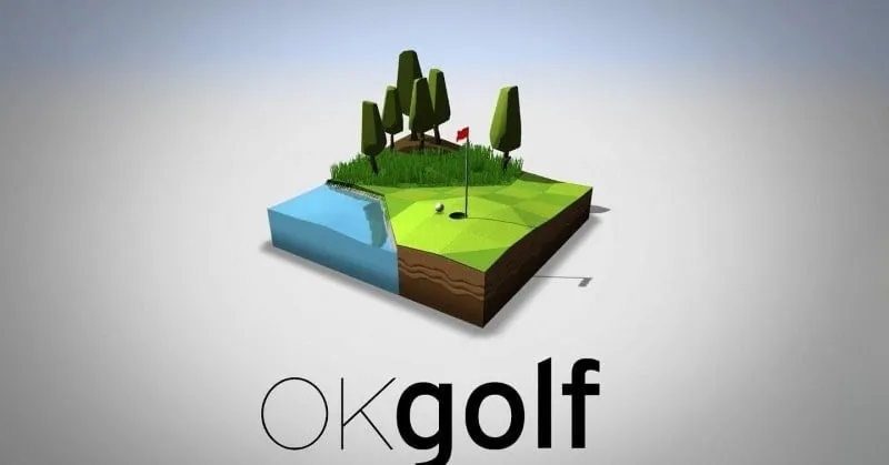 Relaxing gameplay on a scenic golf course.