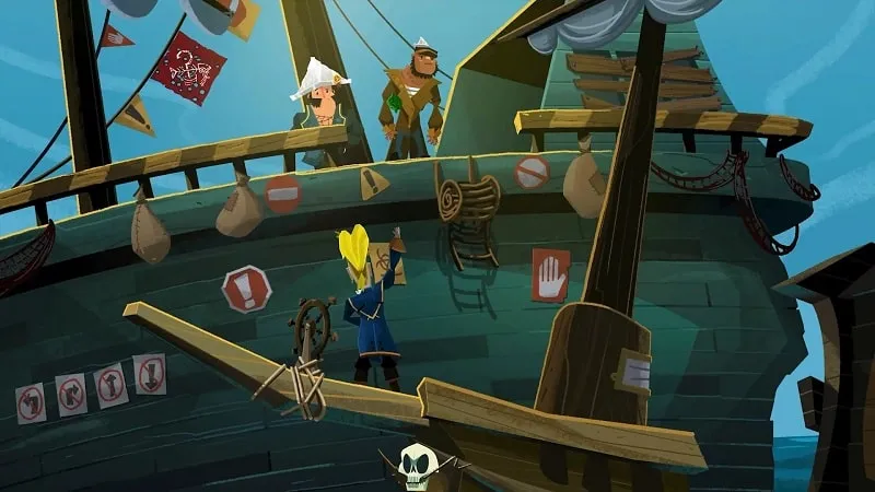 Return to Monkey Island mod untuk Android