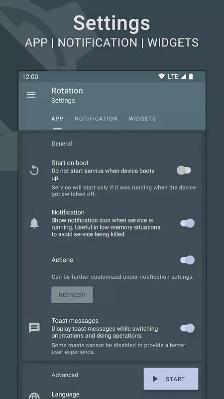 Rotation Orientation Manager troubleshooting visual guide