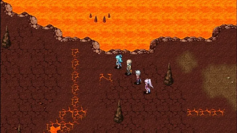 RPG Miden Tower gameplay screenshot.