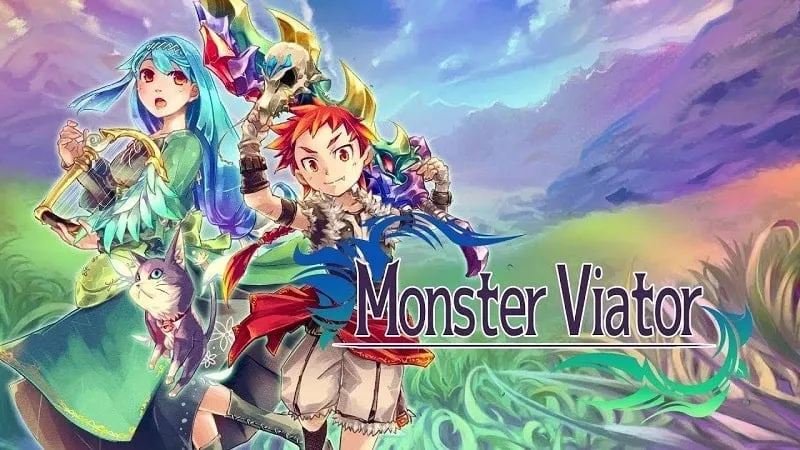 RPG Monster Viator Initial Game Screen