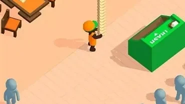 Running a bustling burger shop in Burger Please.