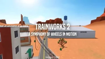 Screenshot displaying the TrainWorks 2 game interface on a mobile device.