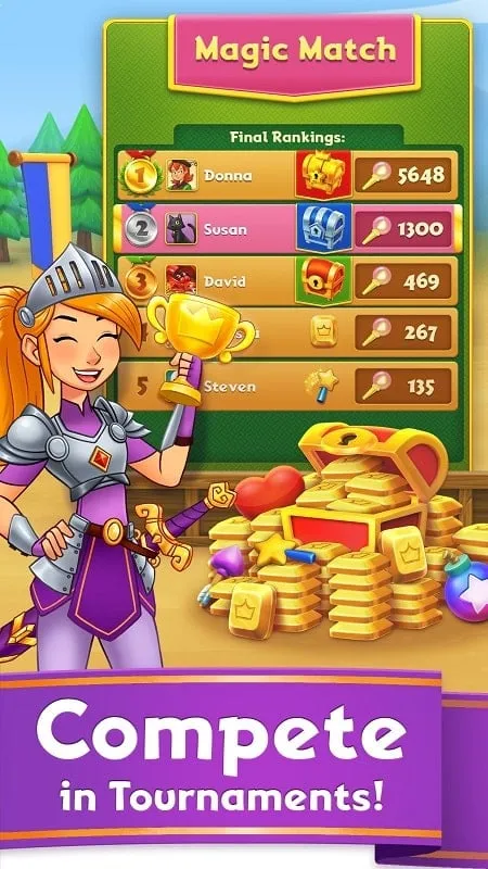 Screenshot showcasing the in-game store where players can purchase boosters and items using coins.