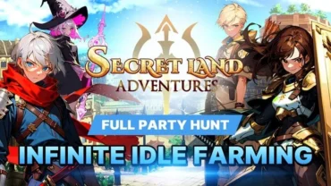 Secret Land Adventure Gameplay Screen.
