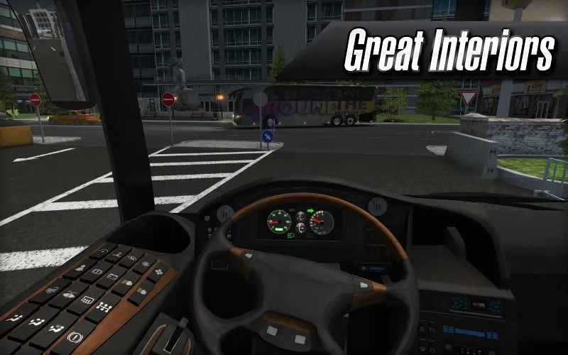 Memilih bus yang berbeda di Coach Bus Simulator dengan uang tak terbatas.