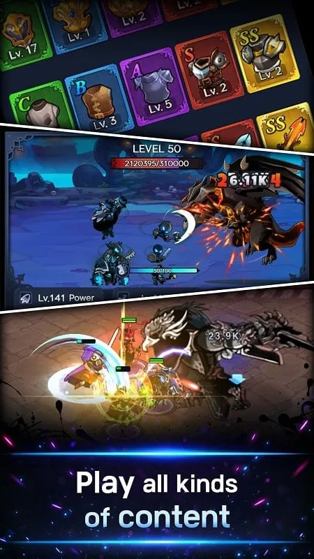 Shadow Knights Idle RPG Mod Apk Gratis