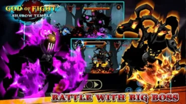 Shadow Stick Warrior gameplay screenshot.