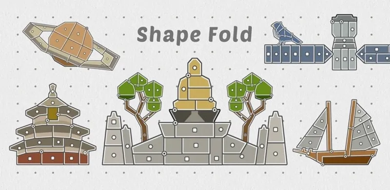 Rompecabezas de Shape Fold Nature