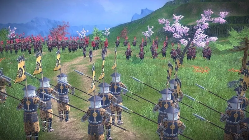 Shogun War and Empire dual game mode screenshot.