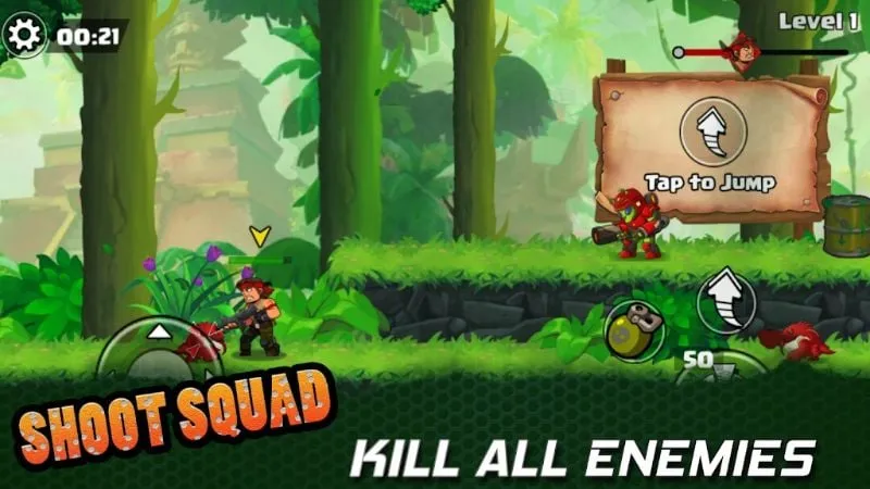 Fitur MOD di Shoot Squad APK