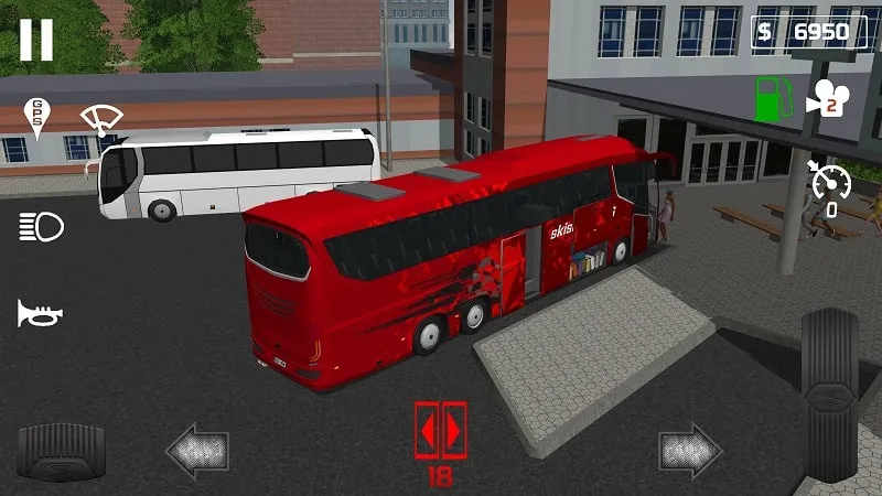 Showcase of various buses and customization options.