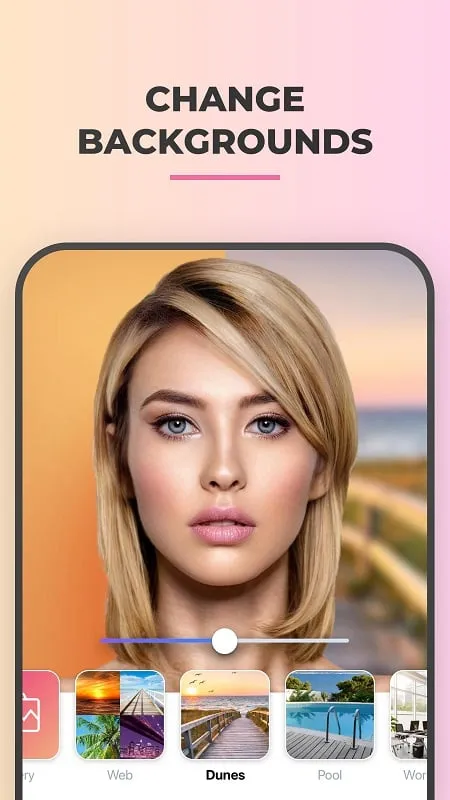 Hiển thị các bộ lọc FaceApp khác nhau được áp dụng cho các khuôn mặt khác nhau