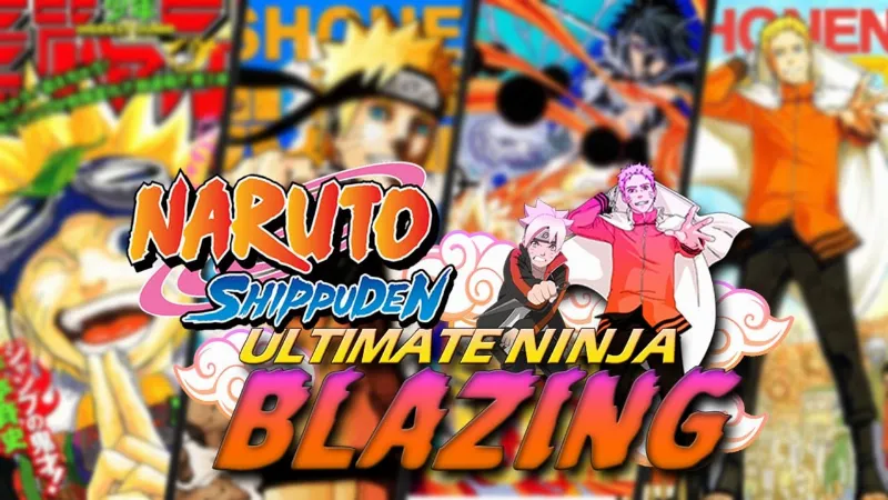 Showcasing a gameplay scene from Ultimate Ninja Blazing.