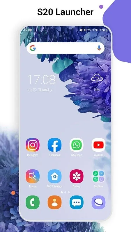 SO S20 Launcher for Galaxy S mod