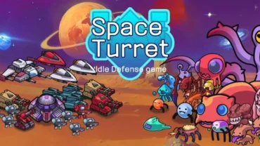 Space Turret Defence gameplay screenshot.